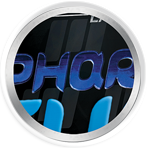 PHARMA em foil metálico